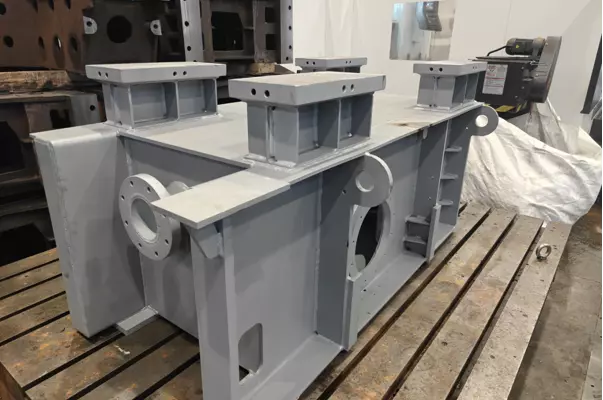 Equipment base, skid and baseplate machining application