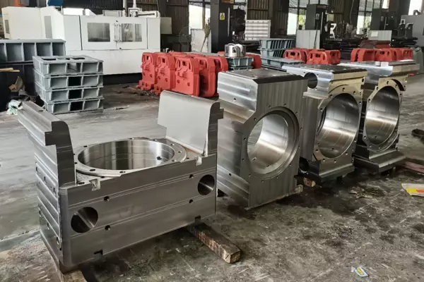 Large industrial equipment components machining application